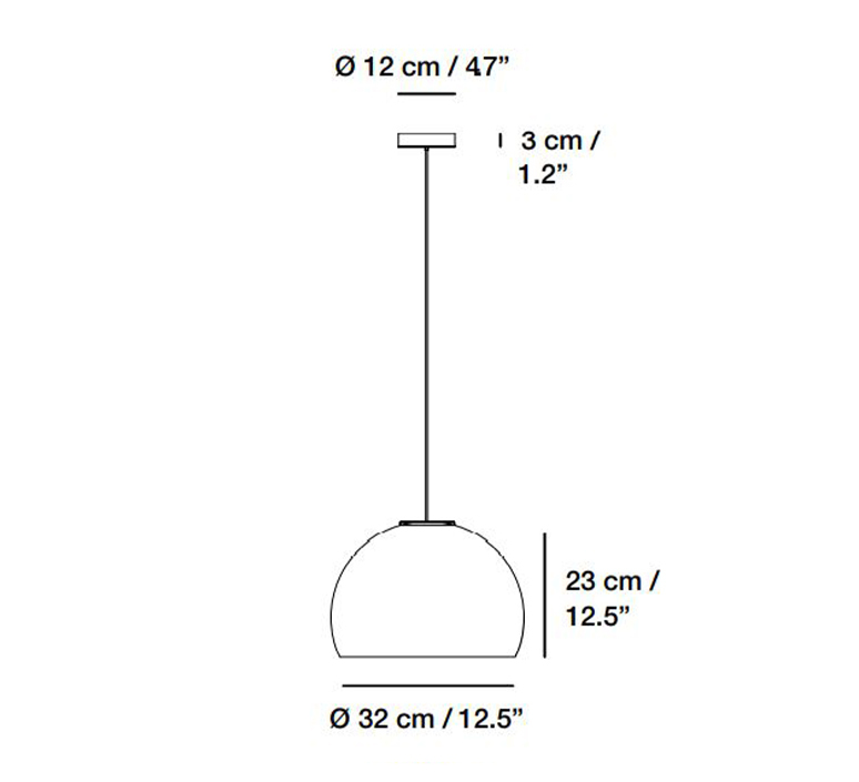 Neil xavier sole suspension pendant light  carpyen 3231000  design signed nedgis 100996 product