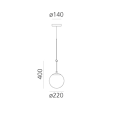 Mezzachimera s vico magistretti suspension pendant light  artemide 0055010a  design signed nedgis 75630 thumb