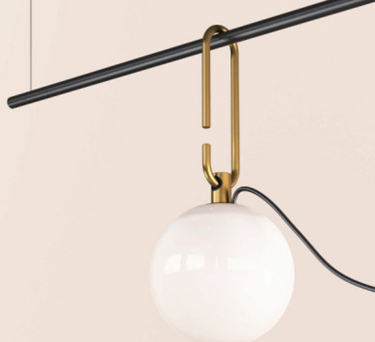 Nh s2 neri et hu suspension pendant light  artemide 1275010a  design signed 73914 product