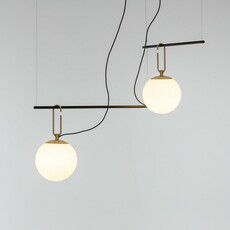 Nh s3 deux bras neri et hu suspension pendant light  artemide 1282010a  design signed nedgis 173625 thumb