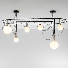 Nh s5 elliptic neri et hu suspension pendant light  artemide 1279010a  design signed nedgis 120039 thumb