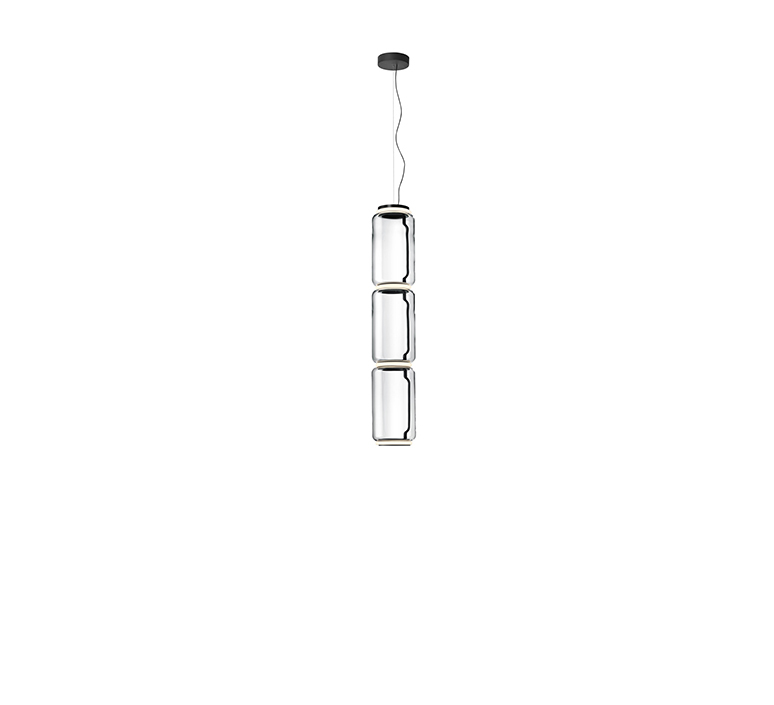 Noctambule 3 cylindres bas  konstantin grcic suspension pendant light  flos f0276000  design signed nedgis 110482 product