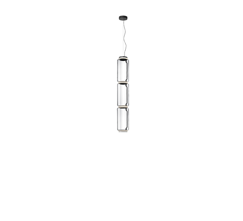 Noctambule 3 cylindres hauts  konstantin grcic suspension pendant light  flos f0264000  design signed nedgis 110539 product