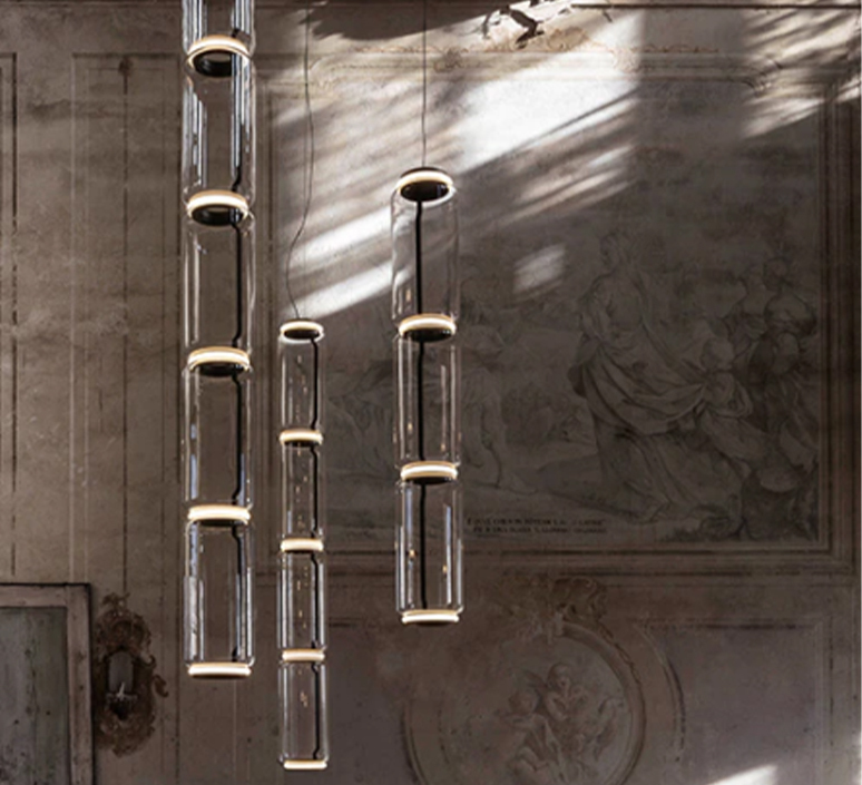 Noctambule 6 cylindres hauts  konstantin grcic suspension pendant light  flos f0282000  design signed nedgis 110584 product