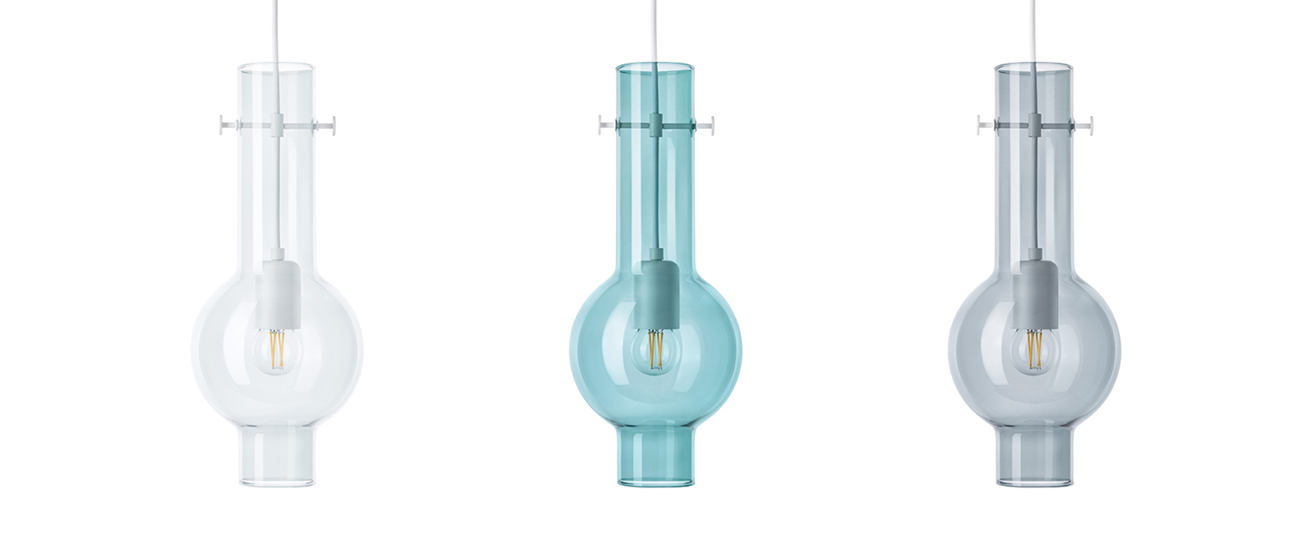 banner-image Suspension novecento bleu o14 5cm h37cm serax normal