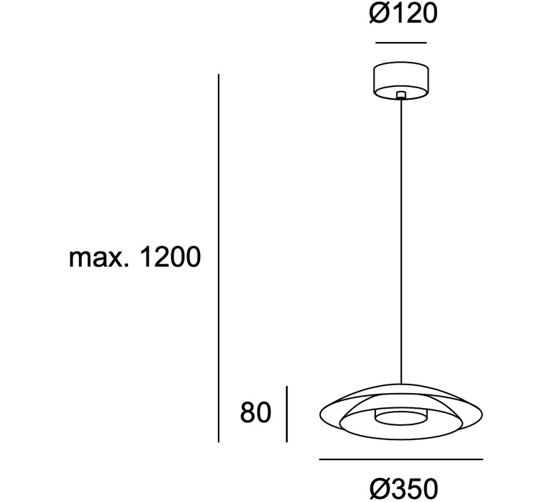 Noway francesc vilaro suspension pendant light  leds c4 00 8393 dn 05  design signed nedgis 144713 product