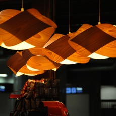 Nut s ray power suspension pendant light  lzf nut s 25 orange  design signed 30314 thumb