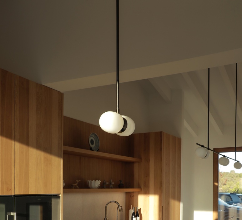 Nuvol double long mauricio obarrio suspension pendant light  contain nuv 114 matte black  design signed nedgis 135650 product