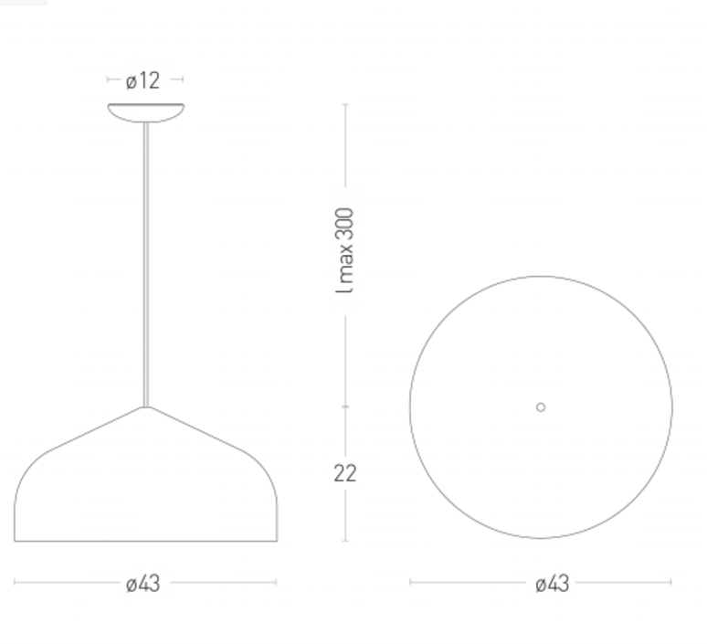 Odile m paolo cappello suspension pendant light  lumen center italia odim125  design signed 52637 product