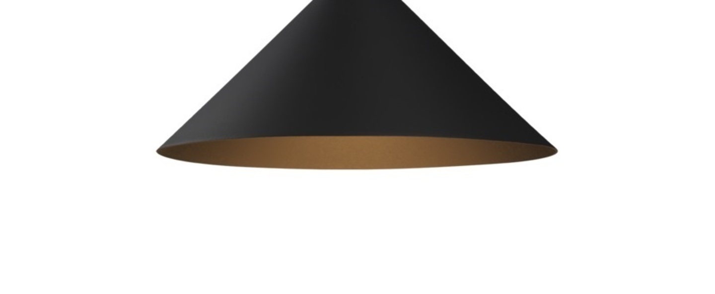 banner-image Suspension odrey ceiling suspended rosace en saillie blanche noir o19cm h15cm wever ducre normal