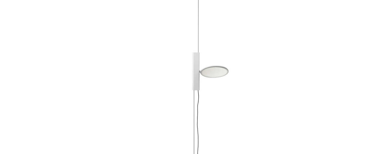 Suspension ok blanc led dim 2700k 1550 lm o20cm h27cm flos normal