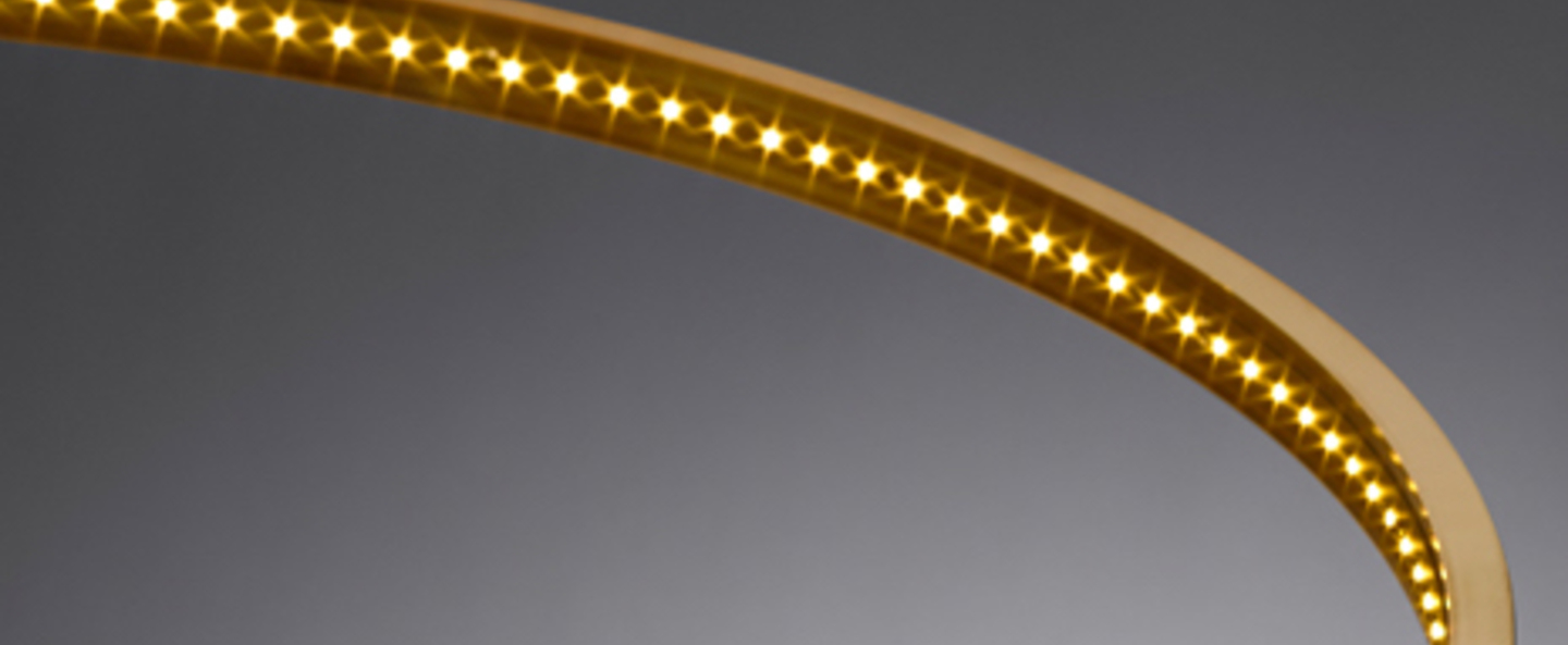 banner-image Suspension omega 200 laiton brosse led 2700k 3168lm o187cm h3cm le deun normal