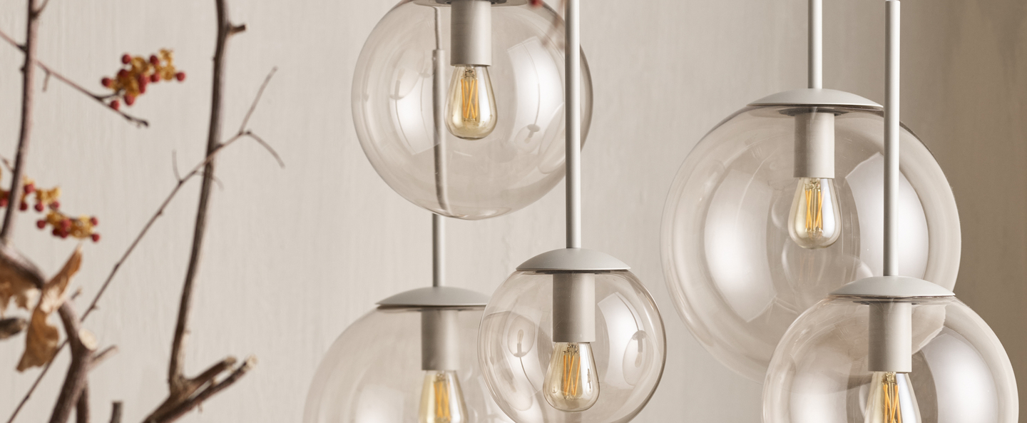 banner-image Suspension orb 25 gris o25cm h46 1cm bolia normal