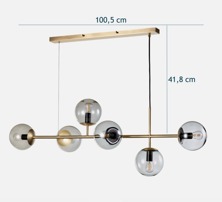 Orb  suspension pendant light  bolia 20 116 03  design signed 68682 product