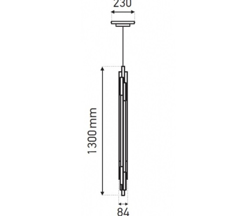 Org p v 1300 sebastian summa suspension pendant light  dcw org p v 1300  design signed nedgis 73977 product