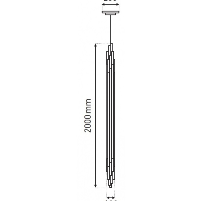 Org p v 2000 sebastian summa suspension pendant light  dcw org p v 2000  design signed nedgis 73989 product