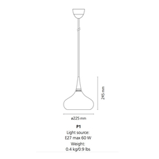 Orient johannes hammerborg suspension pendant light  nemo lighting 34192108  design signed nedgis 66353 thumb