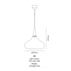 Orient johannes hammerborg suspension pendant light  nemo lighting 3419208  design signed nedgis 66362 thumb