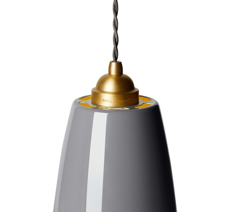 Original 1227 brass midi george carwardine suspension pendant light  anglepoise 33107  design signed nedgis 148298 product