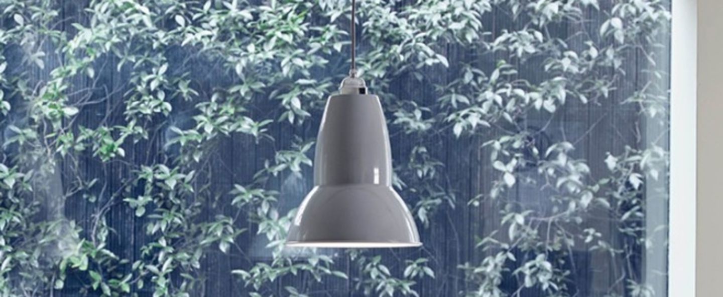 Suspension original 1227 gris clair h30cm anglepoise normal