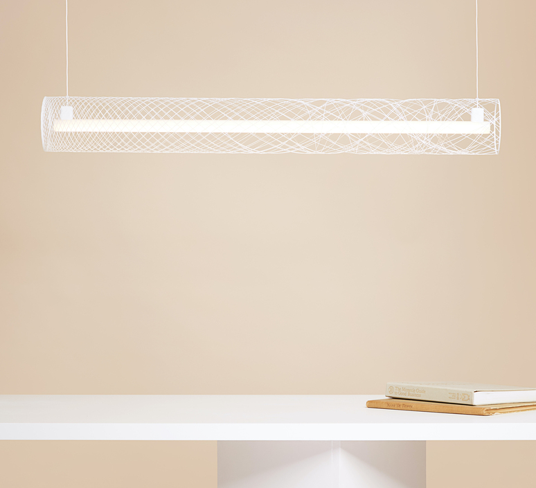 Out of order ooo soren blomaard anne lise heydra suspension pendant light  atelier robotiq ooo white  design signed nedgis 132287 product