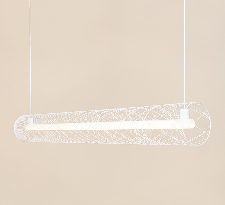 Out of order ooo soren blomaard anne lise heydra suspension pendant light  atelier robotiq ooo white  design signed nedgis 132288 product