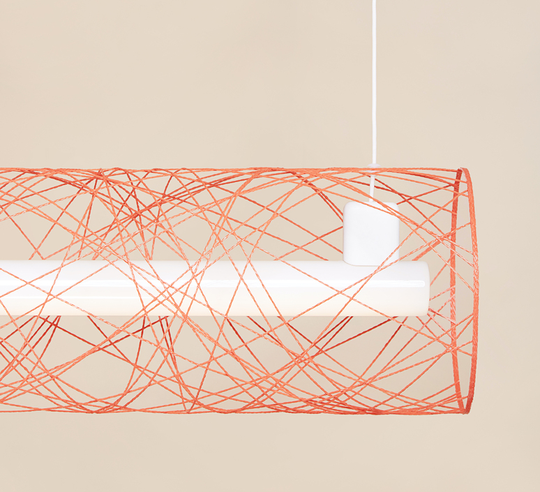 Out of order ooo soren blomaard anne lise heydra suspension pendant light  atelier robotiq ooo coral  design signed nedgis 132284 product