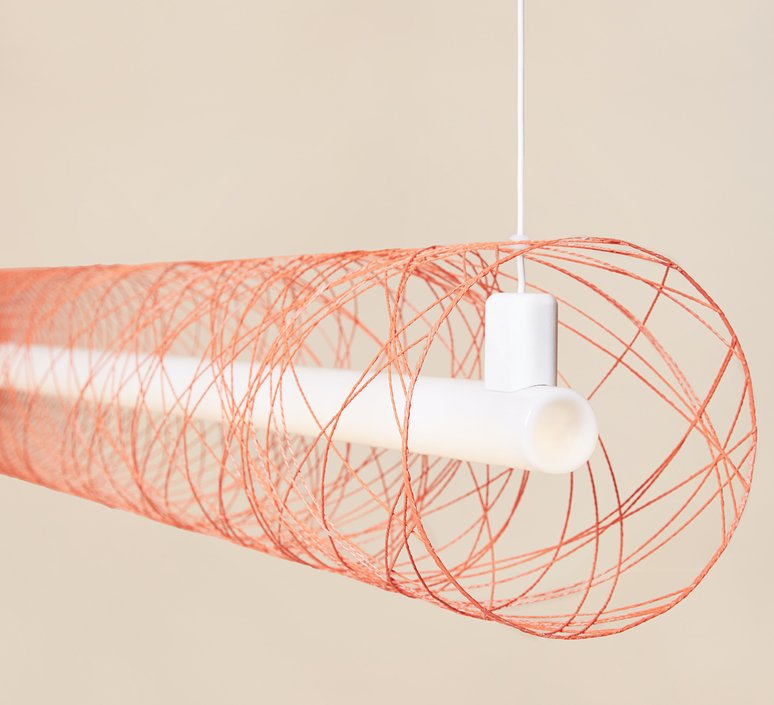 Out of order ooo soren blomaard anne lise heydra suspension pendant light  atelier robotiq ooo coral  design signed nedgis 132285 product