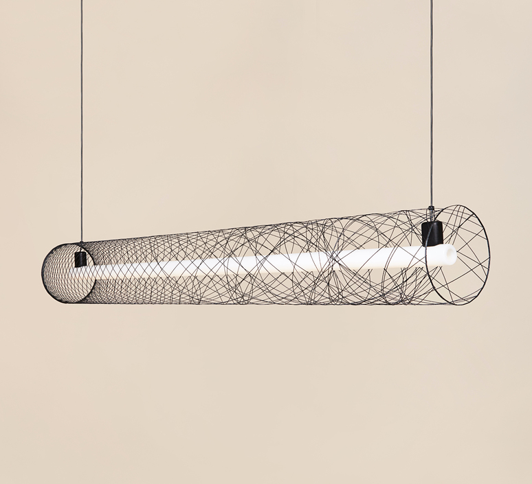 Out of order ooo soren blomaard anne lise heydra suspension pendant light  atelier robotiq ooo black  design signed nedgis 132294 product