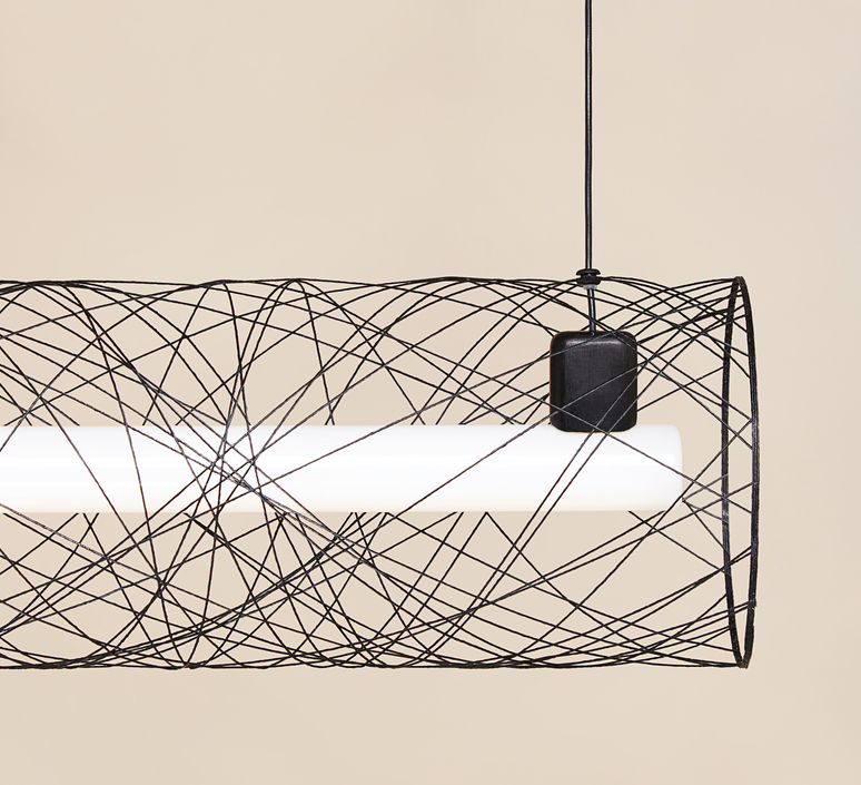 Out of order ooo soren blomaard anne lise heydra suspension pendant light  atelier robotiq ooo black  design signed nedgis 132296 product