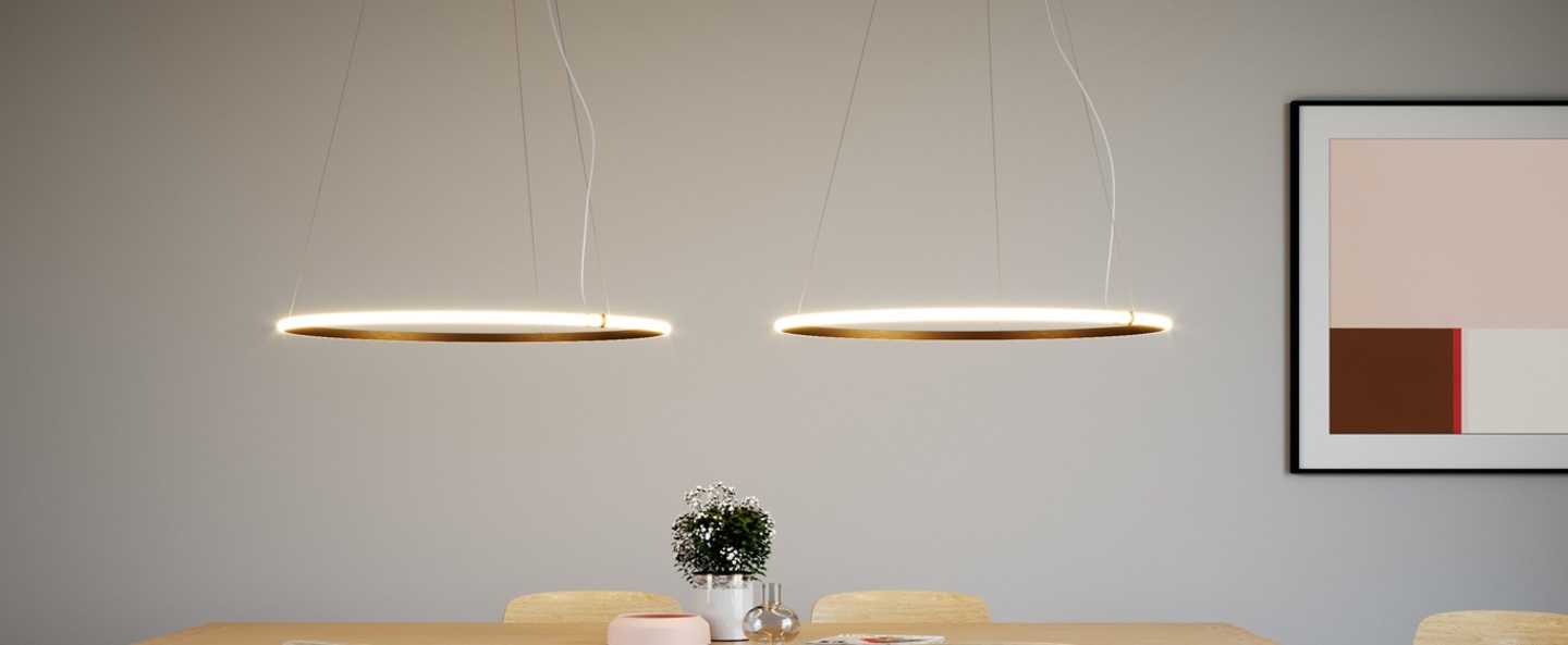banner-image Suspension oympic f45 bronze bronze led 3000k 6000lm l80 2cm h80 2cm fabbian normal