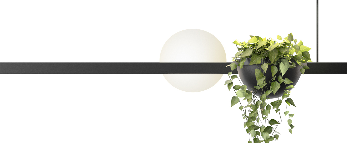 banner-image Suspension palma 3736 graphite 0led 2700k 2057lm l195cm h48cm vibia normal