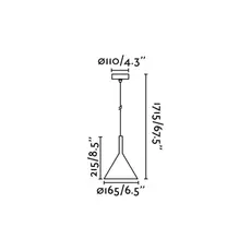 Pam 165 studio faro lab suspension pendant light  faro 64160  design signed nedgis 160437 thumb