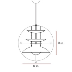 Panto large verner panton suspension pendant light  verpan 10170000001  design signed nedgis 89132 thumb