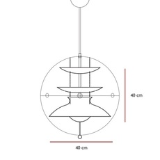 Panto small verner panton suspension pendant light  verpan 10180000001  design signed nedgis 89129 thumb