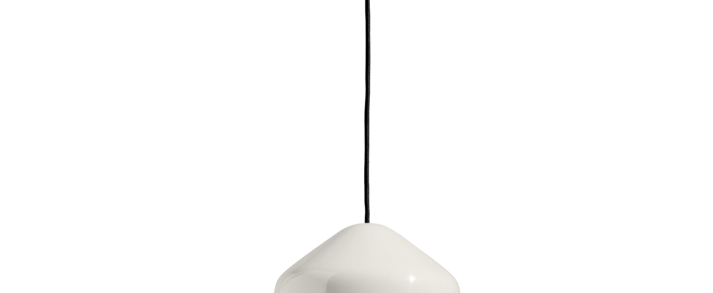 Suspension pao 230 blanc creme o23cm h10cm hay normal