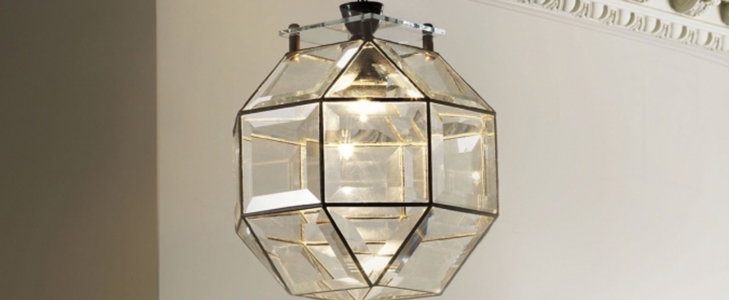 Suspension paragon transparent bronze o30cm h30cm cto lighting normal