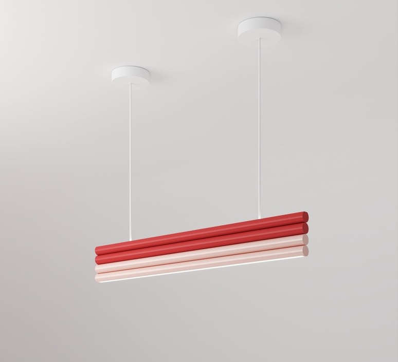 Parallel tubes gwendolyn et guillane kerschbaumer suspension pendant light  atelier areti 560ol p03 m0d 02 03 04  design signed nedgis 175819 product