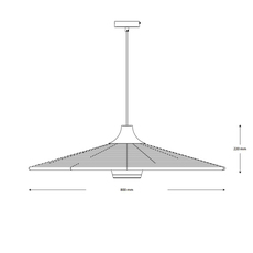 Parrot l jette scheib suspension pendant light  forestier 21641  design signed nedgis 124086 thumb