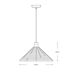 Parrot s jette scheib suspension pendant light  forestier 21635  design signed nedgis 124037 thumb