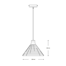 Parrot xs jette scheib suspension pendant light  forestier 21632  design signed nedgis 124006 thumb