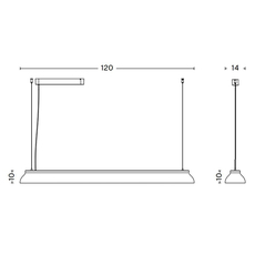 Pc linear pierre charpin suspension pendant light  hay 4104021009000  design signed nedgis 118312 thumb