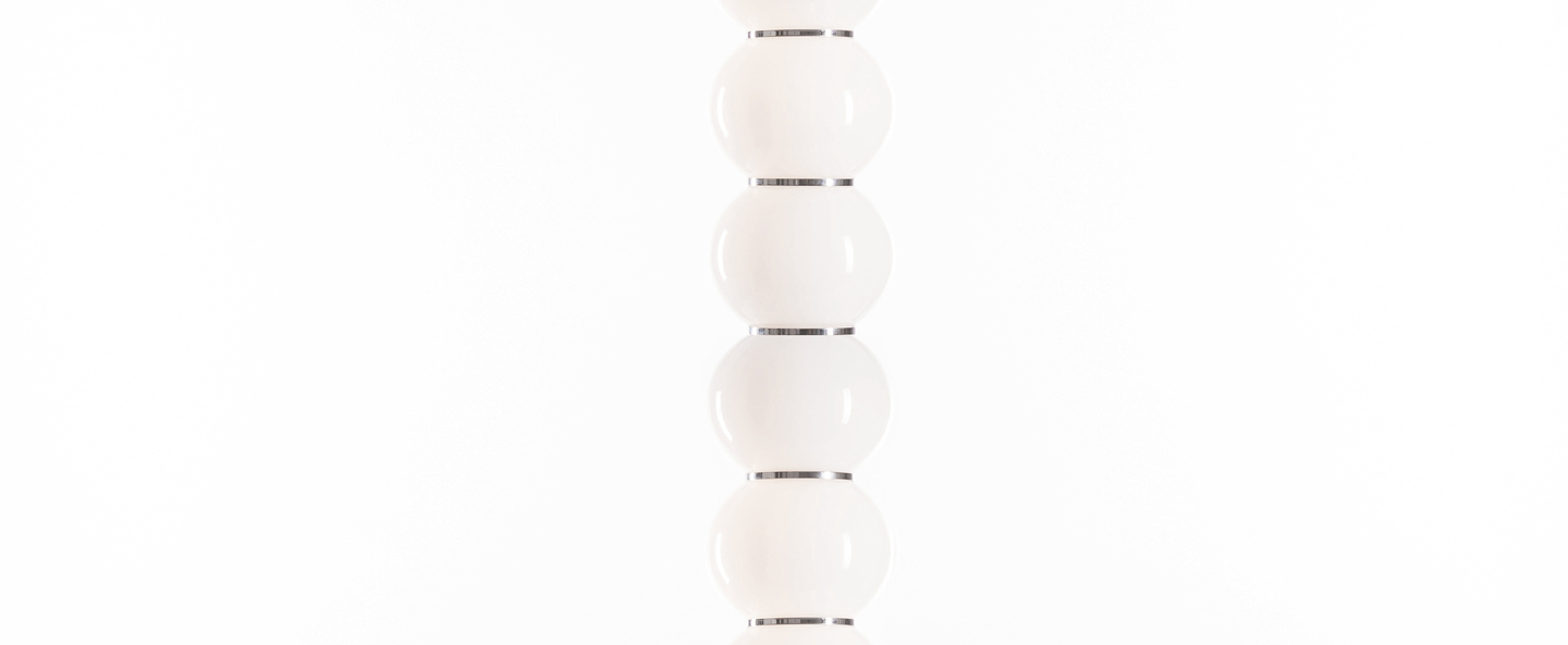 banner-image Suspension pearls double b chrome led o10cm h67cm formagenda normal