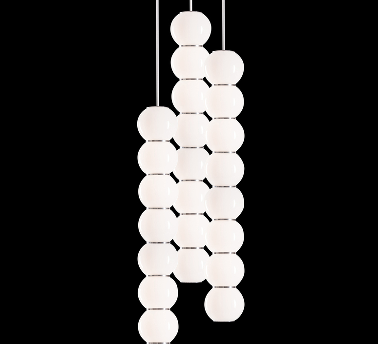 Pearls double b benjamin hopf suspension pendant light  formagenda pearlsdouble353b  design signed 41993 product