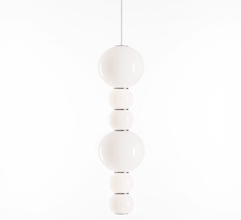 Pearls double c benjamin hopf suspension pendant light  formagenda pearlsdouble353c  design signed 87511 product