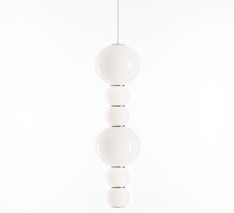 Pearls double c benjamin hopf suspension pendant light  formagenda pearlsdouble353c  design signed 41996 product