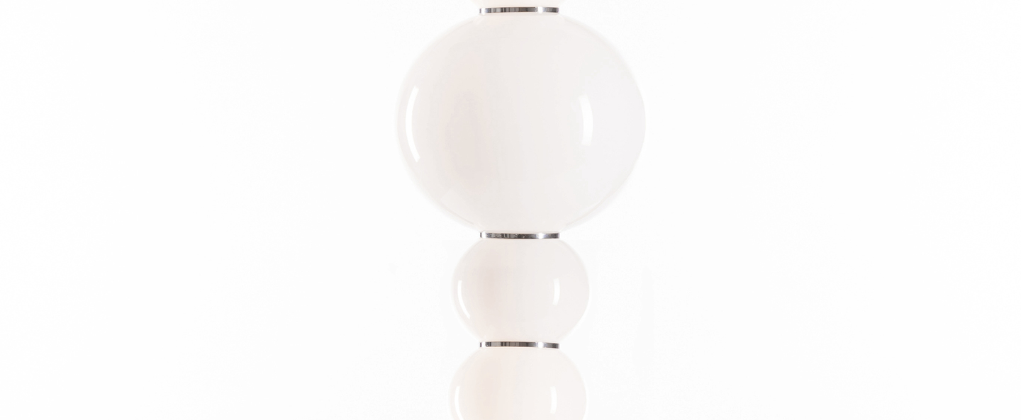 banner-image Suspension pearls double d chrome led o18cm h67cm formagenda normal
