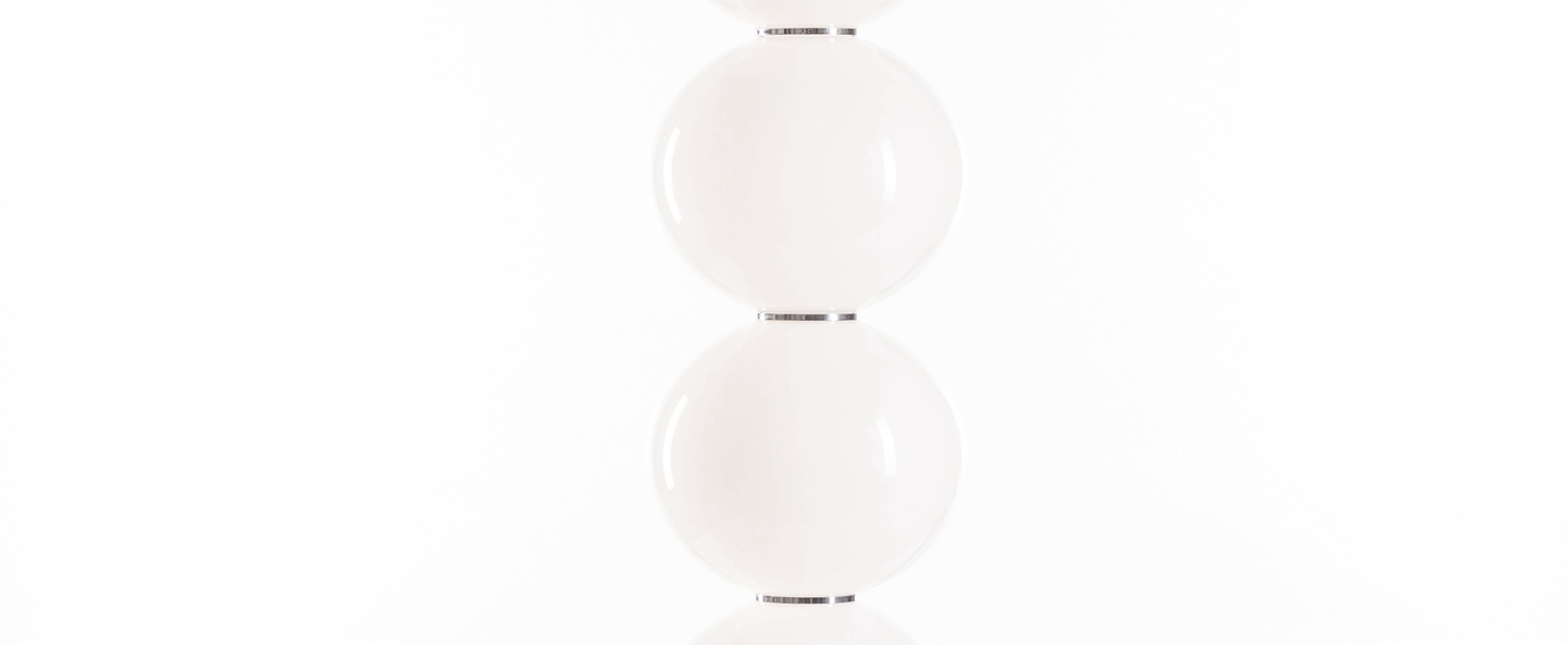 banner-image Suspension pearls double e chrome led o18cm h67cm formagenda normal