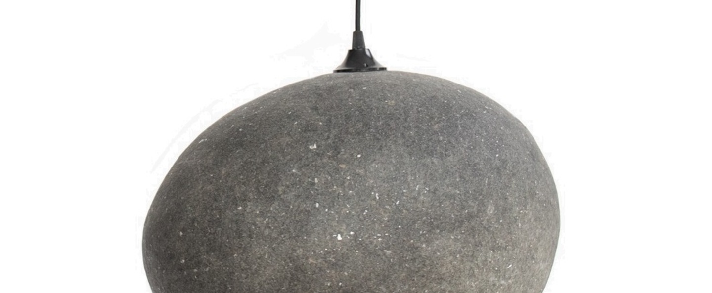 banner-image Suspension pebble large gris l45cm h36cm ay illuminate normal