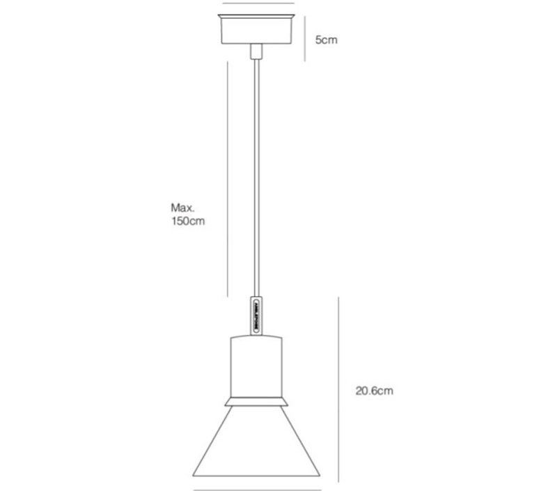 Pendant light type 80 sir kenneth grange suspension pendant light  anglepoise 32933  design signed nedgis 71501 product